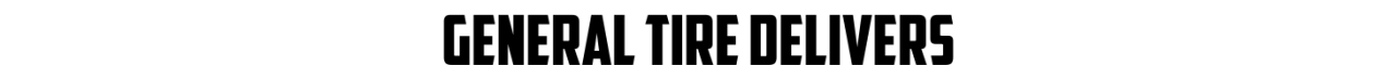 GENERAL TIRE DELIVERS - 1